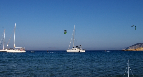 Kitetrip in Cyclades on July 2012