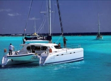 Nautitech 47 catamaran Sailing